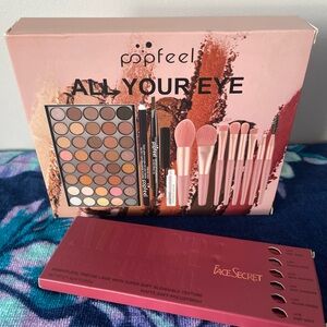 All Your Eye Makeup Set with Pink and Brown Shades